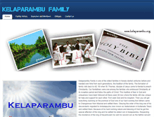 Tablet Screenshot of kelaparambu.org